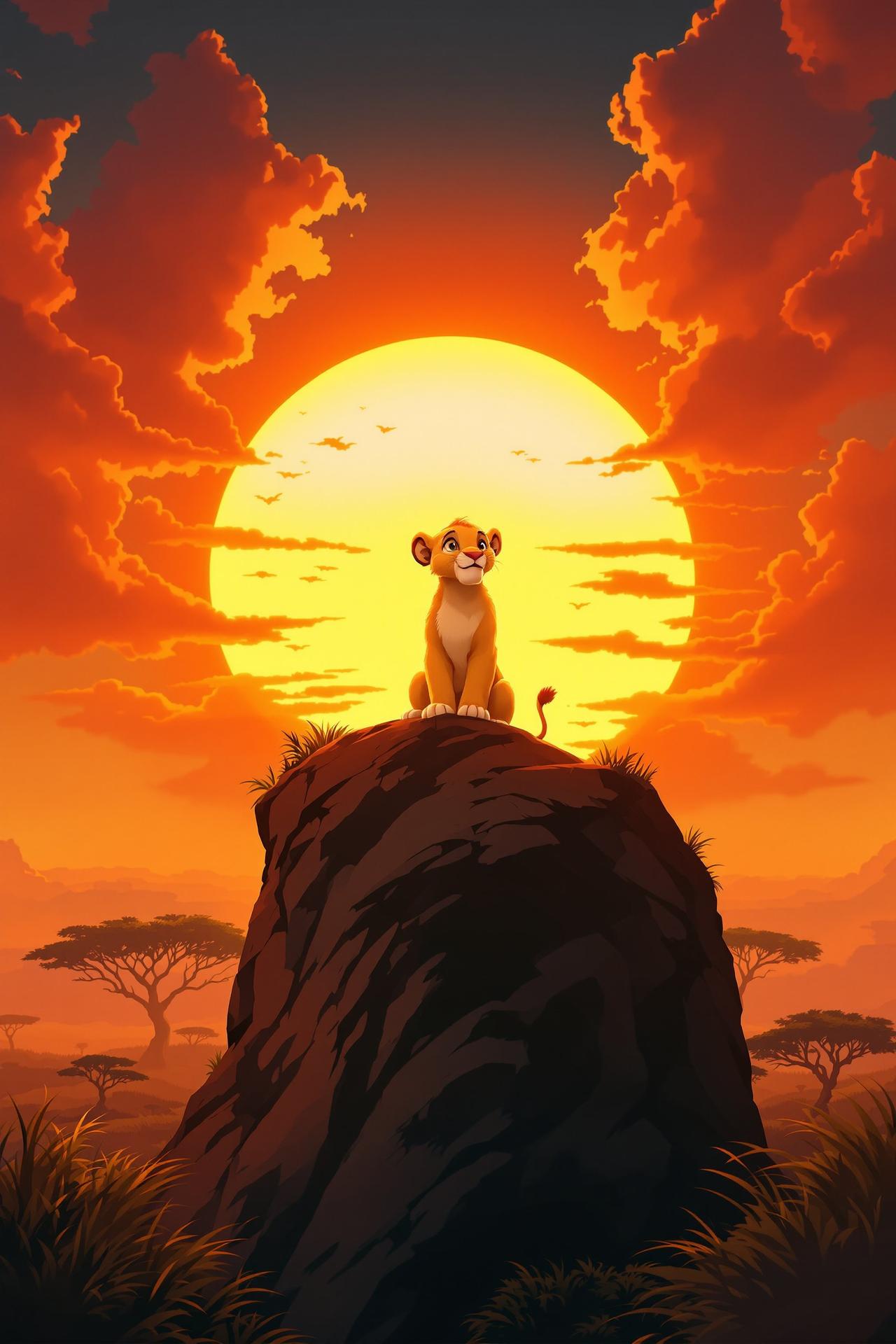 狮子王 (1994) - 矿桥影视 狮子王 - The Lion King 矿桥影视经典影片海报